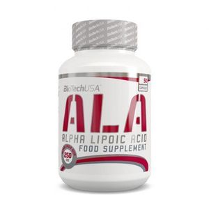 ALA Alpha Lipoic Acid - Biotech USA 50 kaps. obraz