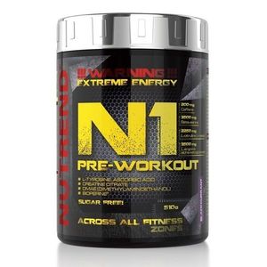 N1 Pre-Workout - Nutrend 10 x 17 g Blackcurrant obraz