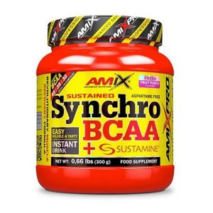 Synchro BCAA + Sustamine - Amix 300 g Fresh Fruit Punch obraz