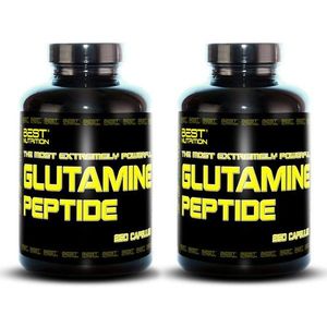 1 + 1 Zdarma: Glutamine Peptide od Best Nutrition 250 kaps + 250 kaps. obraz