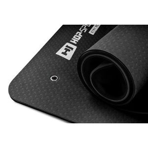 Podložka fitness TPE s otvory 0, 8cm - černá obraz