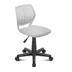 Kancelářská židle Smart s lichoběžníkovým sedákem - šedá obraz