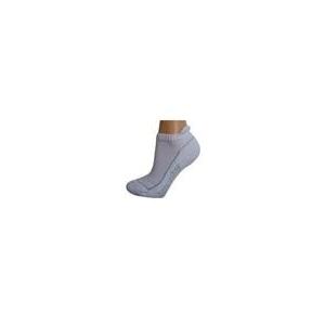 nanosilver Kotníkové ponožky nanosilver - XL 47/49 - bílé obraz