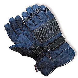 Moto rukavice Denim TWG-00G52 modrá 4XL obraz