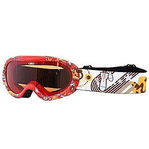 Junior lyžařské brýle WORKER Doyle s grafikou červená s grafikou obraz