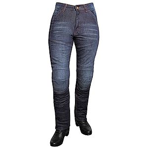 Dámské jeansové moto kalhoty ROLEFF Aramid Lady modrá 38/3XL obraz