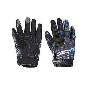 Moto rukavice W-TEC Heralt modrá XXL obraz
