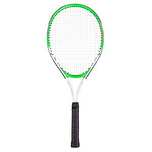Dětská tenisová raketa Spartan Alu 64 cm bílo-zelená obraz