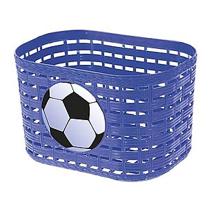 Dětský plastový přední košík M-Wave P Children's Basket modrá obraz