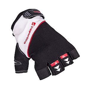 Fitness rukavice inSPORTline Harjot černo-bílá XXL obraz