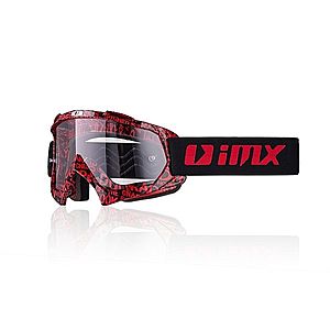 Motokrosové brýle iMX Mud Graphic Red-Black obraz