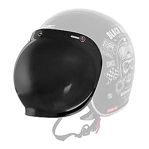 Přídavné hledí k helmě W-TEC Kustom a V541 kouřové obraz