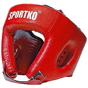 Boxerský chránič hlavy SportKO OD1 červená XL obraz