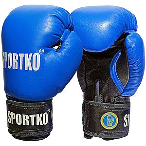 Boxerské rukavice SportKO PK1 12oz modrá obraz