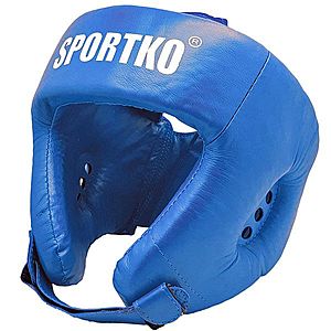 Boxerský chránič hlavy SportKO OK2 modrá L obraz