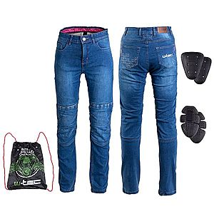 Dámské moto jeansy W-TEC GoralCE modrá 3XL obraz