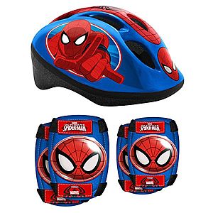 Spiderman sada helma + chrániče pro děti obraz