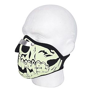 Maska neoprénová Oxford Glow Skull obraz