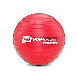 Gymnastický míč fitness 45cm s pumpou - červený obraz