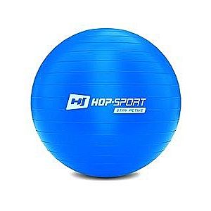 Gymnastický míč fitness 55cm s pumpou - modrý obraz