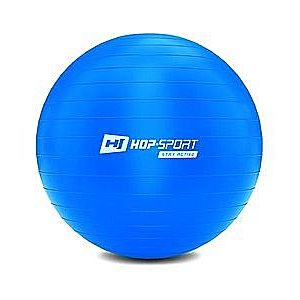 Gymnastický míč fitness 65cm s pumpou - modrý obraz