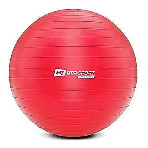 Gymnastický míč fitness 85cm s pumpou - červený obraz