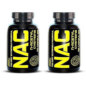 1 + 1 Zdarma: NAC (N-acetylcysteinu) - Best Nutrition 100 kaps. + 100 kaps. obraz