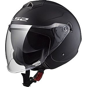 Moto helma LS2 OF573 Twister II Single Mono Matt Black XS (53-54) obraz