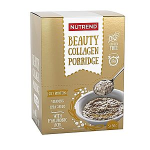 Proteinová kaše Nutrend Beauty Collagen Porridge 5x50g obraz