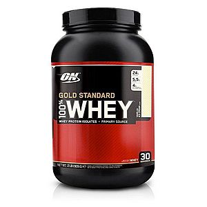 100% Whey Gold Standard Protein - Optimum Nutrition 2270 g Caramel Toffee Fudge obraz