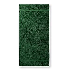 Malfini Terry Bath Towel bavlněná osuška 70x140cm, láhvovězelená obraz