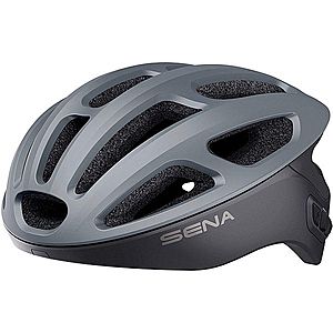 Cyklo přilba SENA R1 s integrovaným headsetem matná šedá L (59-62) obraz