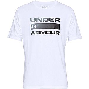 Pánské triko Under Armour Team Issue Wordmark SS White S obraz