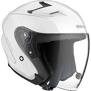 Moto přilba SENA Outstar s integrovaným headsetem bílá lesk S (55-56) obraz