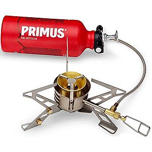 Vařič Primus OmniFuel II s palivovou láhví Bottle a Pouch 0.6l obraz
