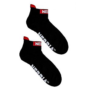 Kotníkové ponožky Nebbia "SMASH IT" 102 Black 43-46 obraz