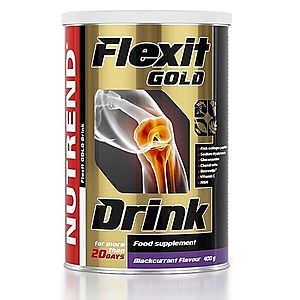 Flexit Gold Drink dóza - Nutrend 400 g Blackcurrant obraz