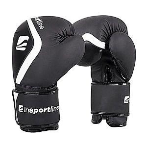 Boxerské rukavice inSPORTline Shormag černá 16oz obraz