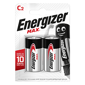 Energizer MAX alkalická baterie C E93, 2ks obraz