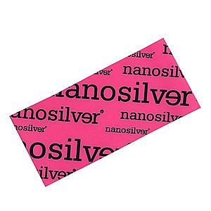 nanosilver Sportovní čelenka Nanosilver - UNI - růžová/černá obraz
