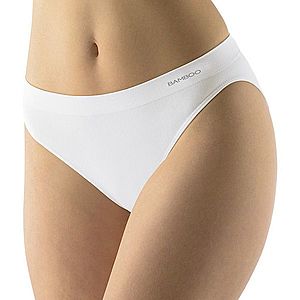 Klasické kalhotky s úzkým bokem EcoBamboo bílá L/XL obraz