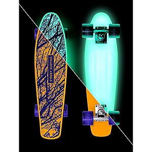 Svítící penny board Street Surfing Beach Board Glow Mystic Forest 22, 5" obraz