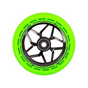 Kolečka LMT L Wheel 115 mm s ABEC 9 ložisky černo-zelená obraz