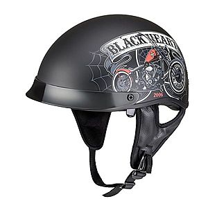 Moto přilba W-TEC Black Heart Rednut Motorcycle/Matt Black XXL (63-64) obraz