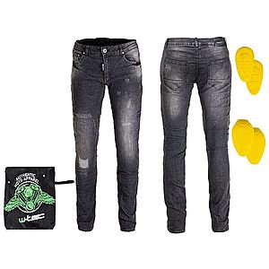 Pánské moto jeansy W-TEC Komaford 6XL tmavě šedá obraz