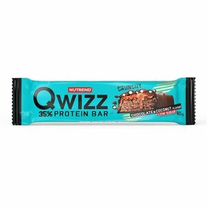 Proteinová tyčinka Nutrend Qwizz Protein Bar 60g čokoláda+kokos obraz