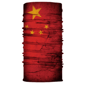 WARAGOD Värme multifunkční šátek čínská vlajka obraz