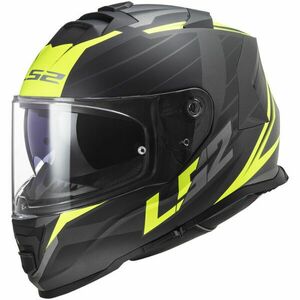 Moto helma LS2 FF800 Storm Nerve Matt Black H-V Yellow XXL (63-64) obraz