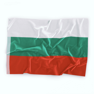WARAGOD vlajka Bulharsko 150x90 cm obraz