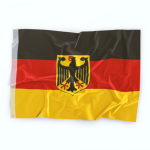 WARAGOD vlajka Německo 150x90 cm obraz